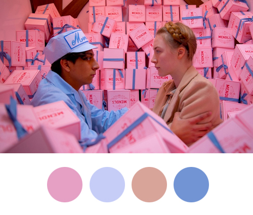 The Grand Hotel Budapest Colors